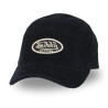 Casquette 5 panneaux  adulte en velours cotelé avec patch Velvet