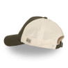 Casquette baseball avec filet adulte bi-colore et logo brodé LOFB