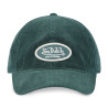 Casquette dad cap adulte en velours avec patch Log