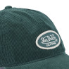Casquette dad cap adulte en velours avec patch Log