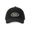 Casquette dad cap adulte en velours avec patch Log