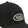 Casquette dad cap adulte en velours avec patch Log