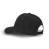 Casquette dad cap adulte en velours avec patch Log