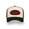 Casquette trucker avec filet adulte patch Poly