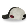 Casquette trucker avec filet adulte et patch Semi-Curved