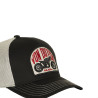 Casquette trucker avec filet adulte et patch Semi-Curved