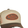 Casquette trucker avec filet adulte effet usé et patch brodé Used