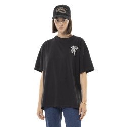 T-shirt femme uni col rond...