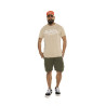 T-shirt homme col rond en coton avec logo Life