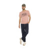 T-shirt homme col V en coton avec logo Tyron