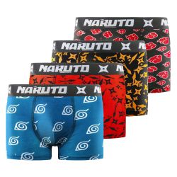 Lot de 4 boxers enfant Naruto Shippuden