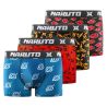 Lot de 4 boxers enfant Naruto Shippuden