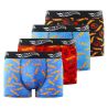 Lot de 4 boxers enfant Hot Wheels
