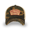 Casquette baseball avec filet souple adulte et patchs Mac Camo