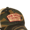 Casquette baseball avec filet souple adulte et patchs Mac Camo