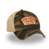 Casquette baseball avec filet souple adulte et patchs Mac Camo