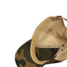 Casquette baseball avec filet souple adulte et patchs Mac Camo