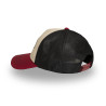 Casquette baseball avec filet adulte avec patch en bouclette Terry
