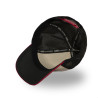 Casquette baseball avec filet adulte avec patch en bouclette Terry