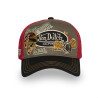 Casquette trucker avec filet adulte print devant Patches