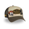 Casquette trucker avec filet adulte print devant Patches