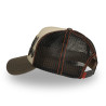 Casquette trucker avec filet adulte print devant Patches