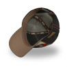 Casquette trucker avec filet adulte print devant Patches