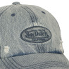 Casquette baseball adulte en jean avec effet destroy Jean
