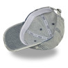 Casquette baseball adulte en jean avec effet destroy Jean