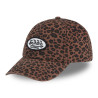 Casquette dad cap adulte en twill avec motif Leopard