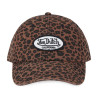 Casquette dad cap adulte en twill avec motif Leopard