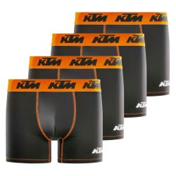 Lot de 4 boxers homme Uni