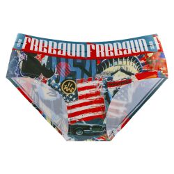 Lot de 4 culottes femme Pop Art