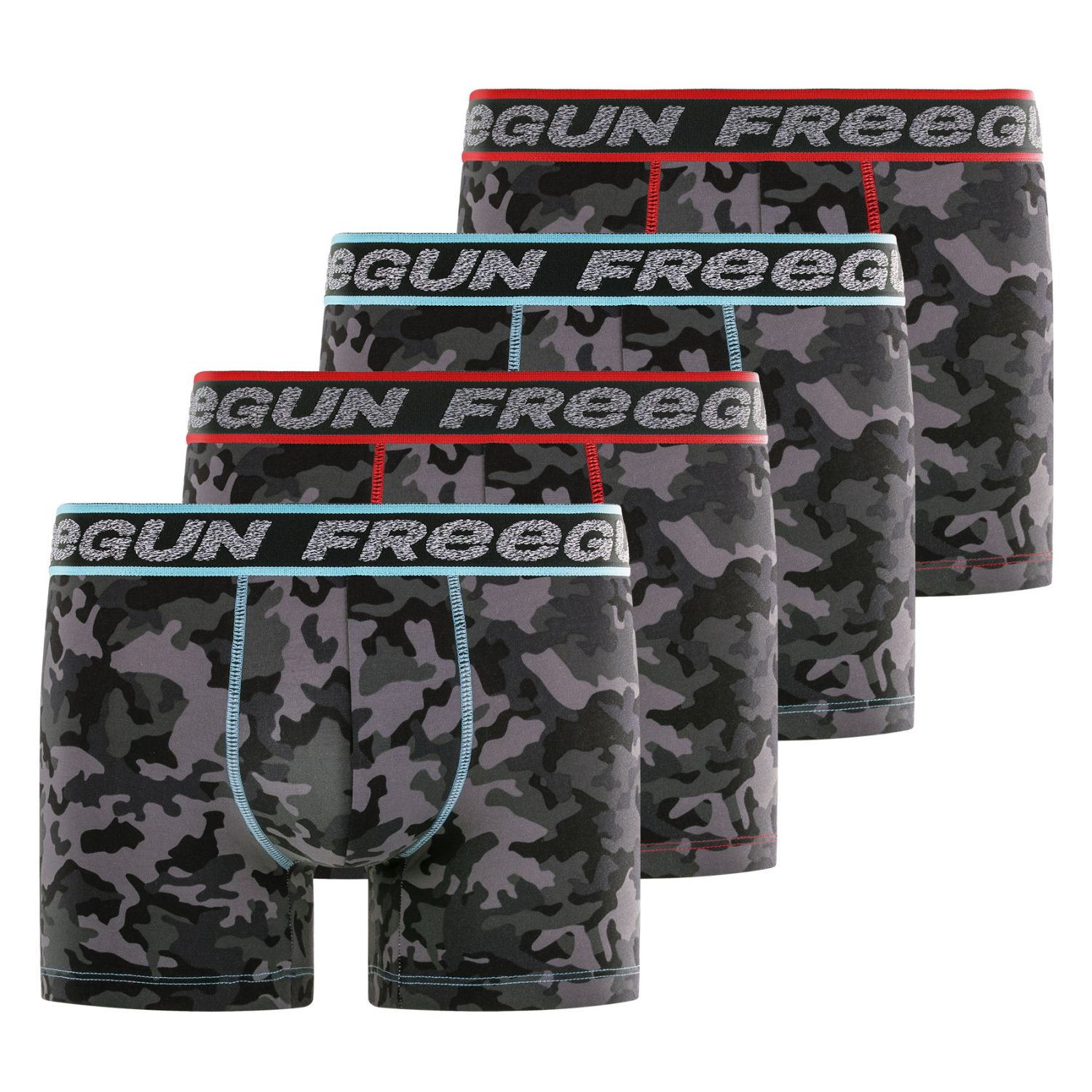 Lot de 4 boxers homme dynamique