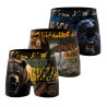 Lot de 3 boxers homme  Garantie 2 ans Wild Animals