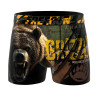 Lot de 3 boxers homme  Garantie 2 ans Wild Animals