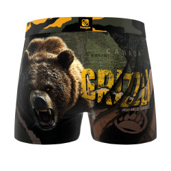 Lot de 4 boxers enfant Garantie 2 ans Wild Animals