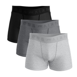 AIRNESS Lot de 3 boxers...