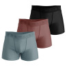 AIRNESS Lot de 3 boxers homme en coton Predator