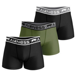 AIRNESS Lot de 3 boxers...