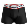 AIRNESS Lot de 5 boxers homme en coton ceintures colorées Starter