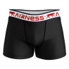 AIRNESS Lot de 5 boxers homme en coton ceintures colorées Starter