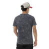 T-shirt homme col rond en jersey acid wash et print devant Cars