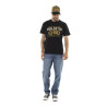 T-shirt homme col rond en jersey regular print poitrine Spire