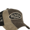 Casquette trucker avec filet adulte en velours côtelé et patch Cut