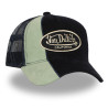 Casquette trucker avec filet adulte en velours côtelé et patch Cut