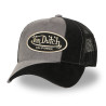 Casquette trucker avec filet adulte en velours côtelé et patch Cut