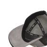 Casquette trucker avec filet adulte en velours côtelé et patch Cut