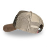 Casquette trucker avec filet adulte print devant Patches