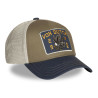 Casquette baseball avec filet adulte en twill et patch Wild